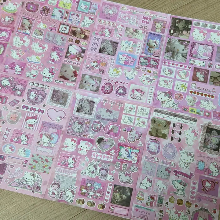 [SOLD OUT] 차미키티스티커 우사하나스티커 태닝키티스티커 산리오스티커 산리오굿즈