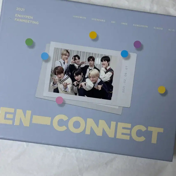 [BUNJANG] ENHYPEN 2021 EN-CONNECT Fan Meeting DVD Bundle Set / 엔하이픈 2021 en-connect dvd 팬미팅 콘서트 굿즈