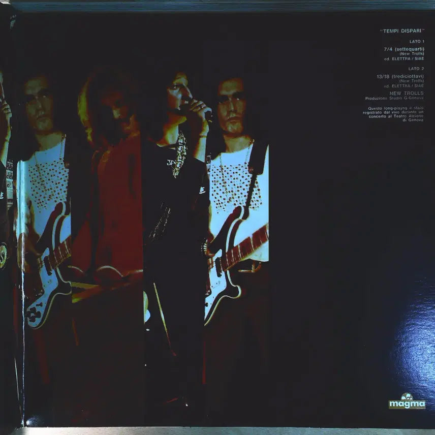 [BUNJANG] New Trolls Tempi Dispari LP (1982) / New Trolls Tempi Dispari 일본 1982년 LP