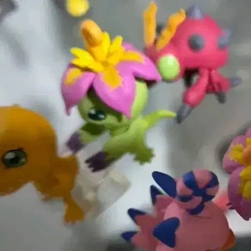 [BUNJANG] Digimon Agumon Palmon Tentomon Consecutive Gacha Set / 디지몬 나란히 아구몬 팔몬 텐타몬