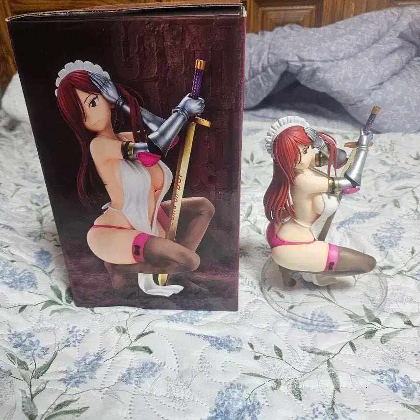 [BUNJANG] Fairy Tail Erza Scarlet Temptation Armor Unsealed Figure / 페어리테일 엘자스칼렛 유혹의갑옷 개봉 피규어 팝니다.