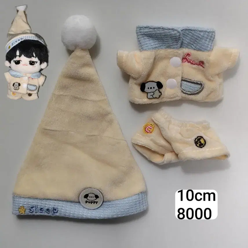 [BUNJANG] 10cm Doll Pajamas / 10cm 10깅옷 솜인형옷 솜깅옷 잠옷