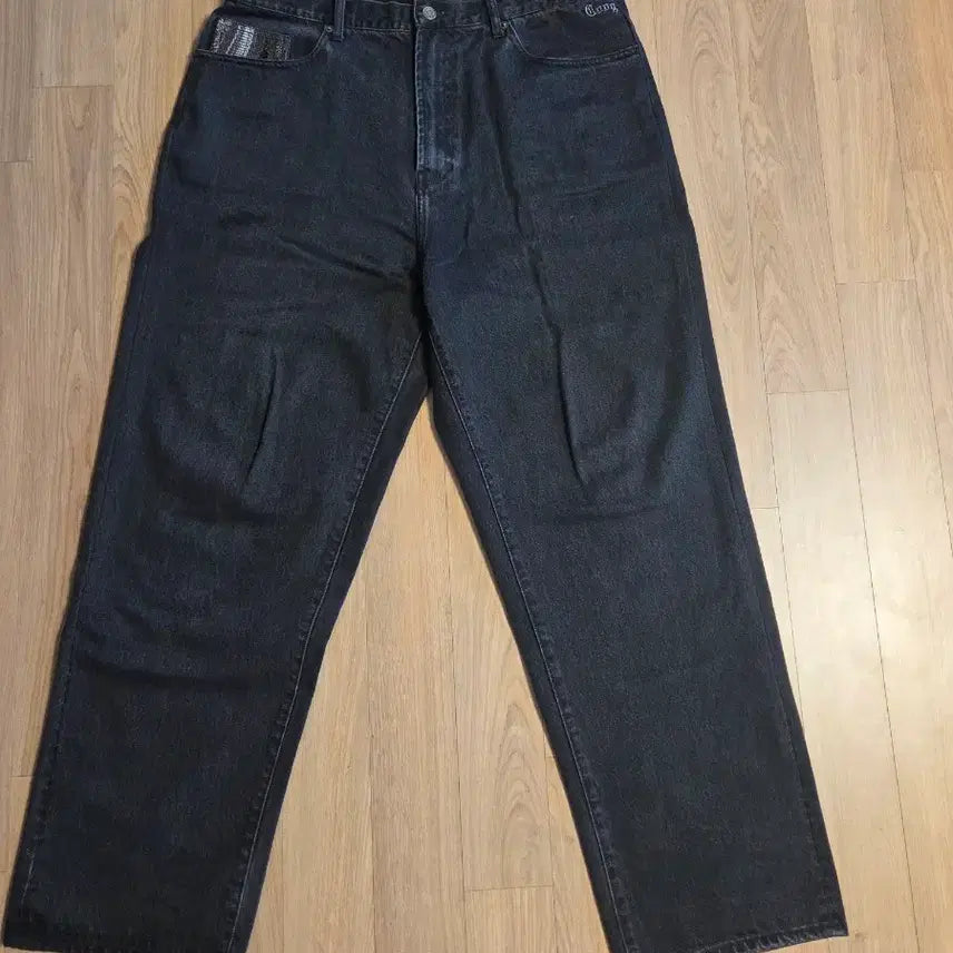 [BUNJANG] Supreme x Kuji Baggy Jeans Black 38 / 슈프림 쿠지 배기진 블랙 38