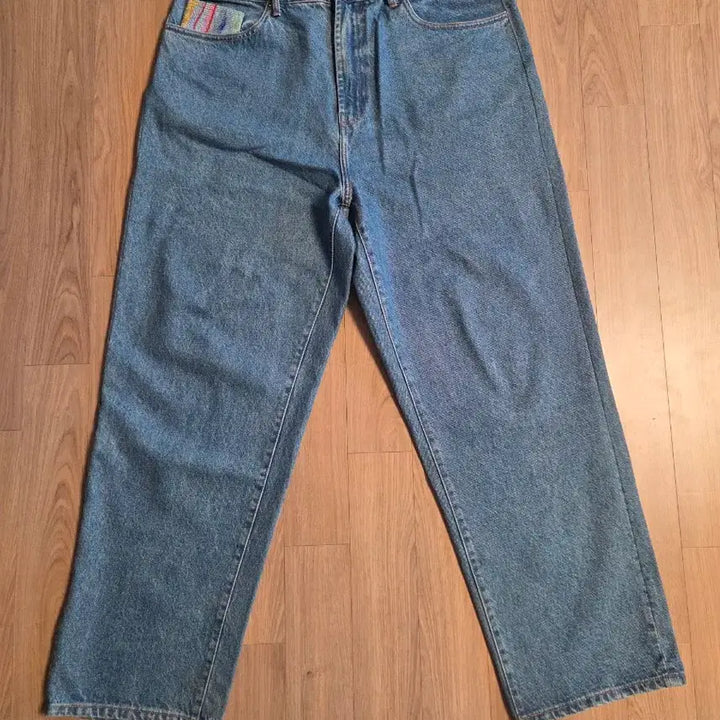 [BUNJANG] Supreme x Kujaku Baggy Jeans Blue 38 / 슈프림 쿠지 배기진 블루 38