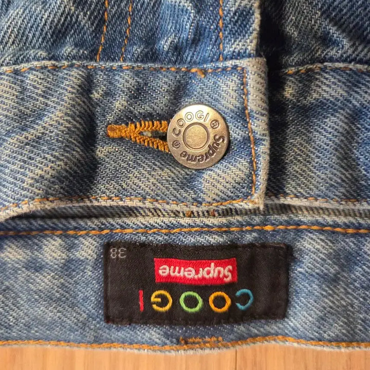 [BUNJANG] Supreme x Kujaku Baggy Jeans Blue 38 / 슈프림 쿠지 배기진 블루 38