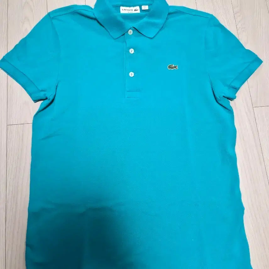 [BUNJANG] Lacoste Mint Short Sleeve Polo Shirt Size 3 (95) / 라코스테 민트색 반팔 폴로티 3사이즈 (95)