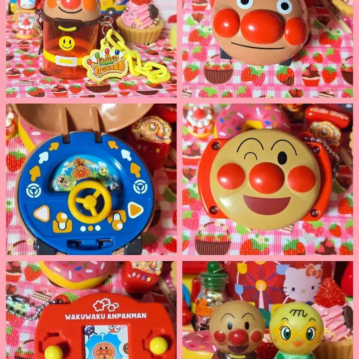 [BUNJANG] Anpanman Vintage Toy Figure Bundle Set / 호빵맨 빈티지 장난감 피규어 모음 일괄 세트