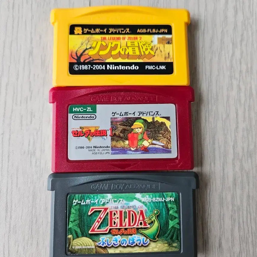 [BUNJANG] Nintendo GBA Zelda: The Legend of Zelda Japanese Version Bundle / 닌텐도 gba 젤다의 전설 일본판 일괄