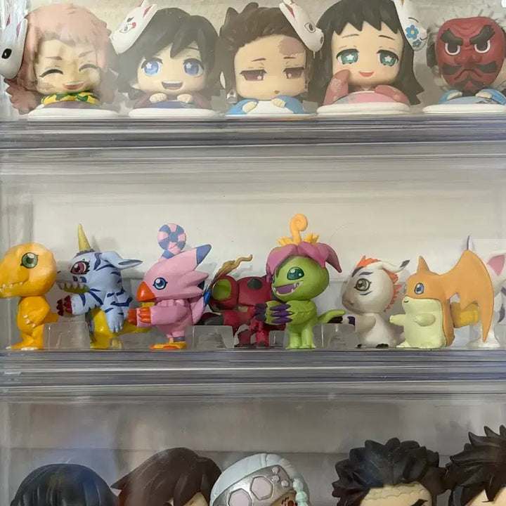 [BUNJANG] Digimon Nara-Nara-Bundesu Figure Full Set / 디지몬 나란히행진 나라분데스 풀세트