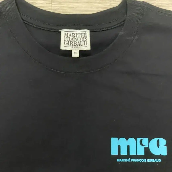 [BUNJANG] Marithe Francois Girbaud Black Short Sleeve T-Shirt / 마리떼 프랑소와 저버 검정 반팔 티셔츠