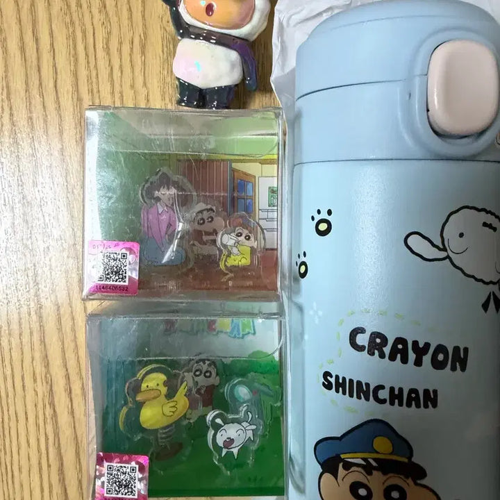 [BUNJANG] Crayon Shin-chan Bundle Set: Tumbler, Keychain, Figures / 짱구 굿즈 일괄 판매 / 키링 텀블러 피규어 새상품