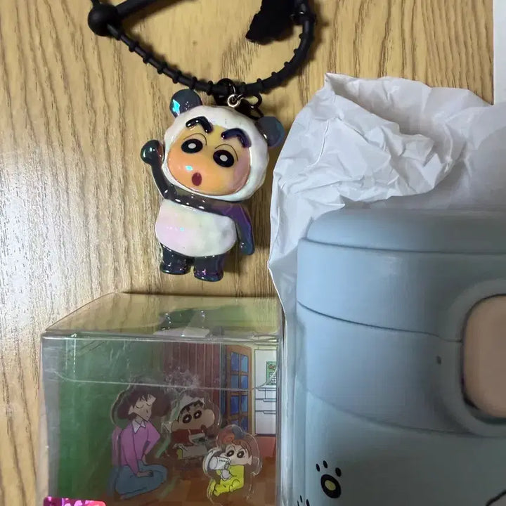 [BUNJANG] Crayon Shin-chan Bundle Set: Tumbler, Keychain, Figures / 짱구 굿즈 일괄 판매 / 키링 텀블러 피규어 새상품