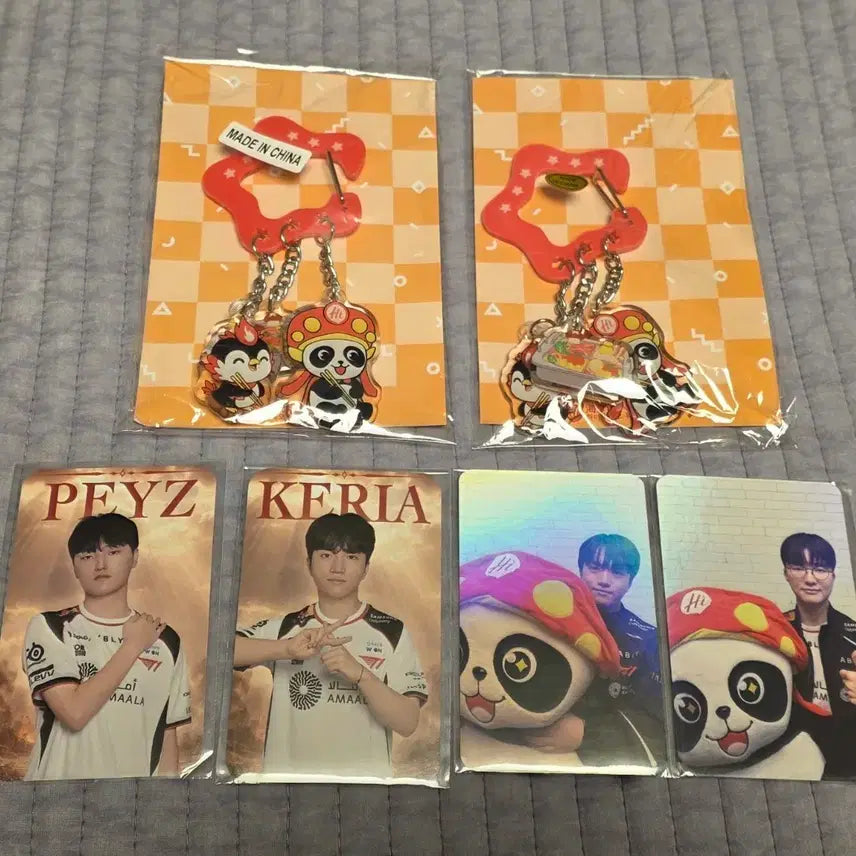 [BUNJANG] T1 Faker Keria Photocard Bundle Set / 하이디라오 T1 티원 포카 페이즈 페이커 케리아 일괄