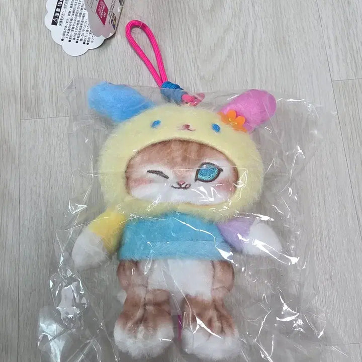 [BUNJANG] Sanrio Usahana Mascot Plush Charm / 급처)산리오 모프샌드 콜라보 우사하나 마스코트 인형(미개봉)