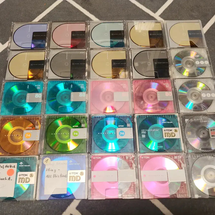 [BUNJANG] TDK MiniDisc (MD) 25-Disc Pack / TDK 미니디스크(MD)25개-3 판매합니다.