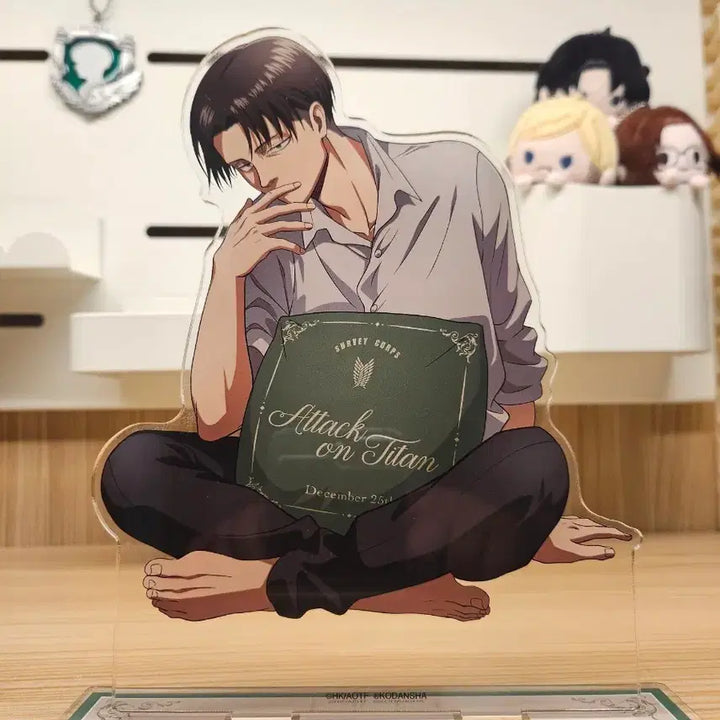 [BUNJANG] Levi Ackerman Acrylic Stand Bundle Set / 오늘만할인)리바이 아크릴 스탠드 일괄 판매합니다  진격거리바이