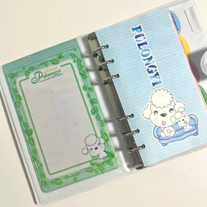 [SOLD OUT] 고전문구 푸롱이 6공 다이어리