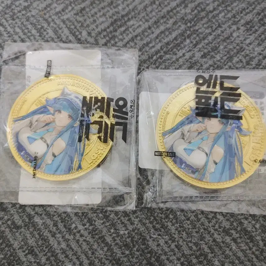 [BUNJANG] Arknights Arknights Last Light Commemorative Coin / 엔드필드 기념주화 라스트라이트 명일방주gs25