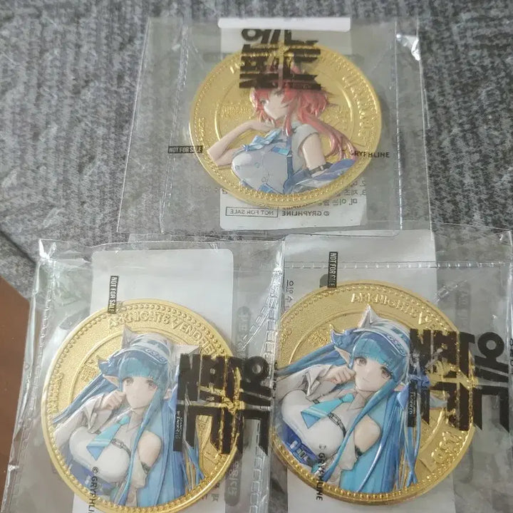 [BUNJANG] Arknights Arknights Last Light Commemorative Coin / 엔드필드 기념주화 명일방주gs25