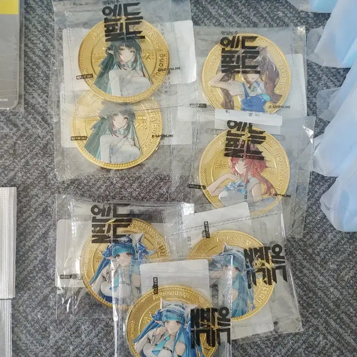 [BUNJANG] Arknights Arknights Last Light Commemorative Coin / 엔드필드 기념주화 명일방주gs25