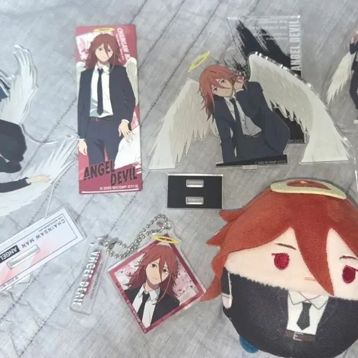 [BUNJANG] Chainsaw Man Angel Devil Tenshi Acrylic Stand Figure / Doll Keychain Goods / 체인소맨 천사의 악마 텐시 아크릴 스탠드 인형 키링 굿즈