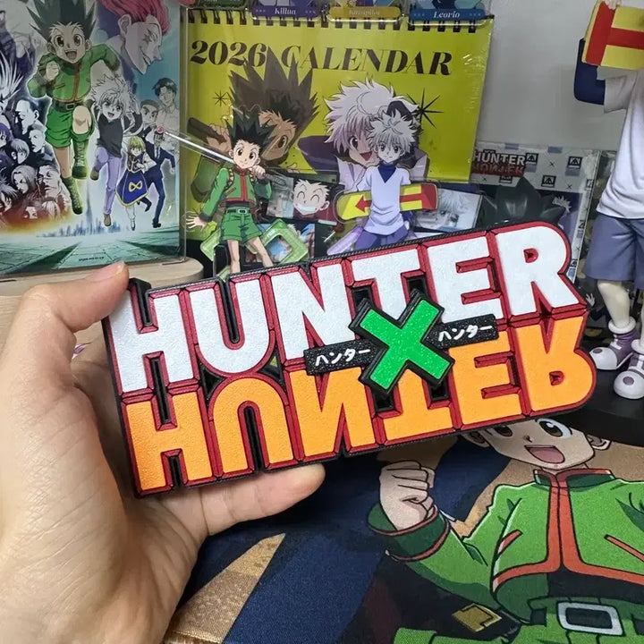 [BUNJANG] Hunter x Hunter Logo Figure / 헌터x헌터 로고피규어