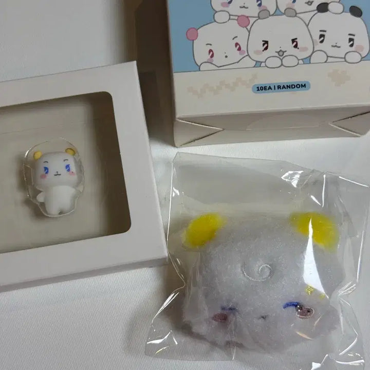 [BUNJANG] PPLAVE Baby Ma Mmemimu Badge Cable Protector Set / 플레이브 베이비 뫄 므메미무 뱃지 케이블 프로텍터