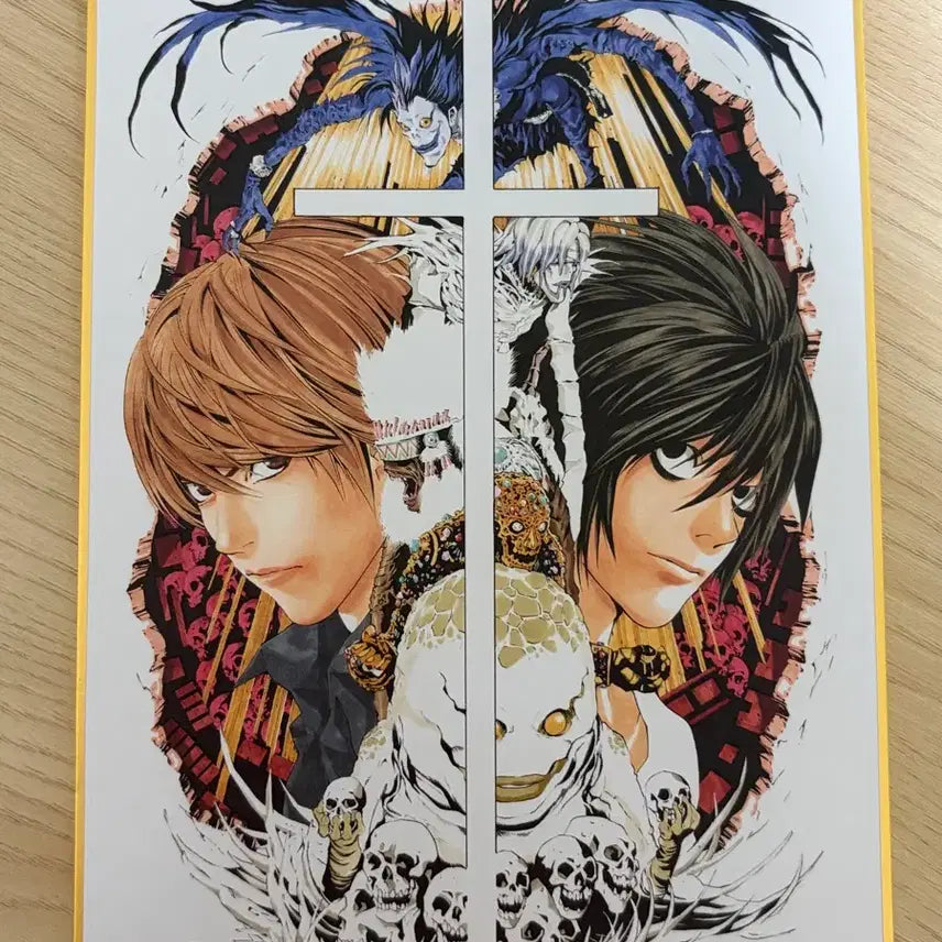 [BUNJANG] Death Note Original Exhibition Shikishi / 데스노트 원화전 색지