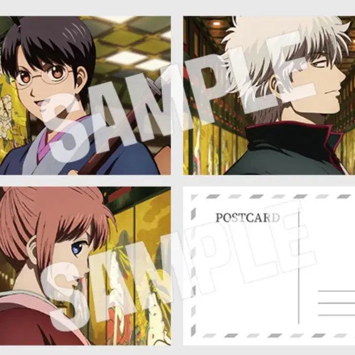 [BUNJANG] Gintama New Theatrical Edition Special Ticket Set &amp; Postcard Set / 신극장판 은혼 스페셜티켓 2종 1세트 + 엽서 3종
