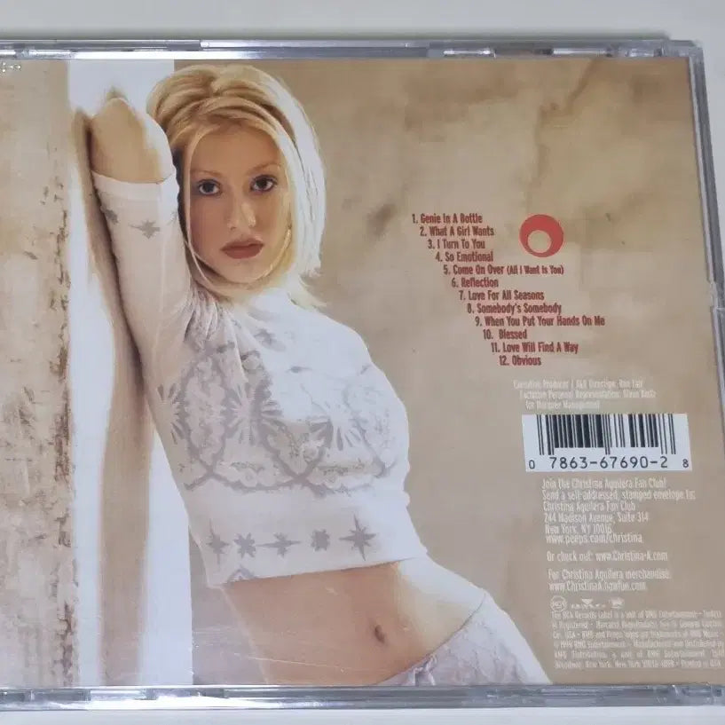 [BUNJANG] Christina Aguilera 1st Album (Sealed CD) / 크리스티나 아길레라 1집 (미개봉 CD)