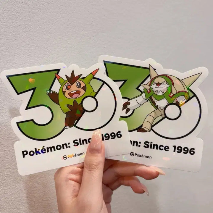[BUNJANG] BrigaRon Pokemon 30th Anniversary Sticker Set / 도치보구 포켓몬 30주년 스티커