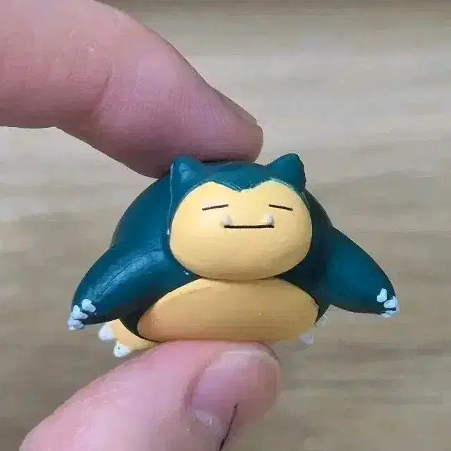[BUNJANG] Vintage Pokemon Snorlax Mini Gacha Figure / 포켓몬 피규어 고전 가챠 미니 잠만보