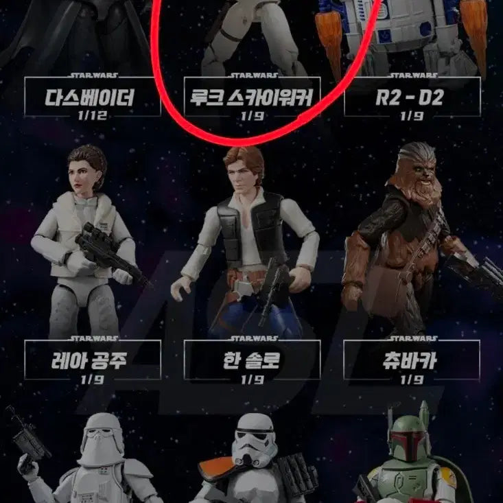 [BUNJANG] BLOCKI Star Wars Galaxy Version 2 Luke Skywalker "Sealed" Model Kit / 블로키 스타워즈 갤럭시버전 2 프라모델 루크 스카이워커 미개봉