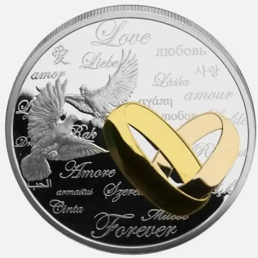 [BUNJANG] 2013 Niue Love Wedding Theme 1 oz 99.9% Silver Coin / 2013 니우에 러브 결혼 테마 1온스 999% 실버