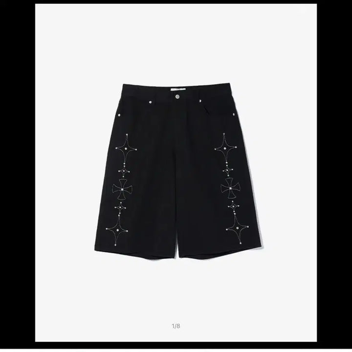 [SOLD OUT] 크리틱 고딕 트윌 버뮤다 팬츠 블랙(미개봉 새상품)