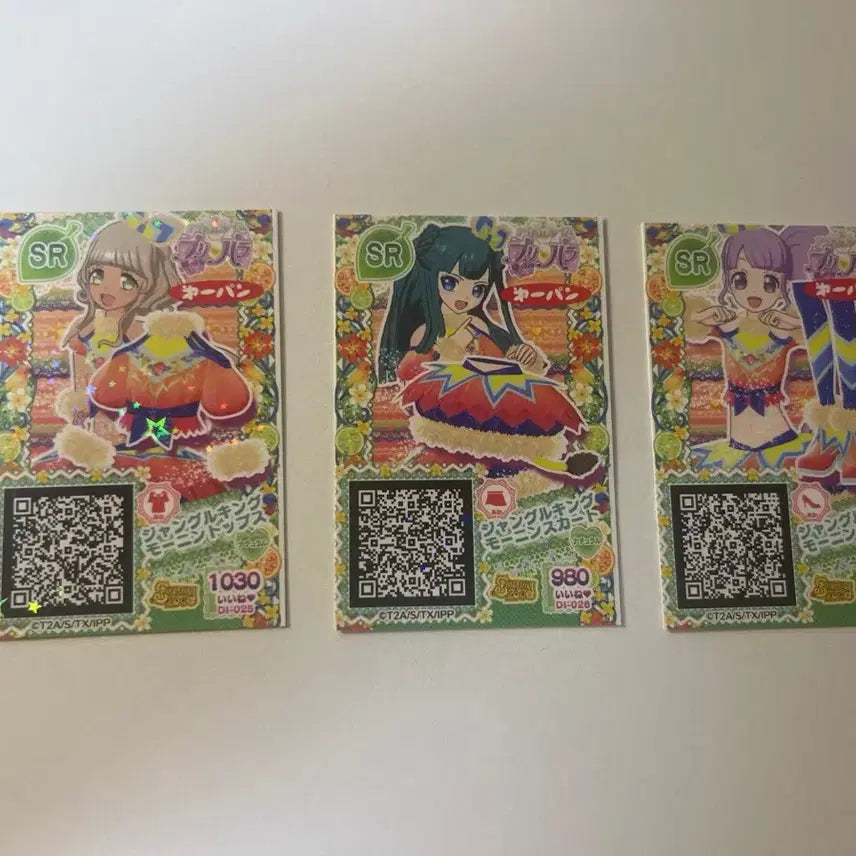 [BUNJANG] Pripara Non-Sugar Pepper Mint Non Japanese Friendship Ticket Bundle Set / 프리파라 논슈거 페퍼 민트 논 일본 우정티켓 일괄 판매