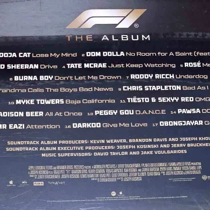 [BUNJANG] F1 D2C Midnight Red Galaxy Vinyl LP / [미개봉] F1 D2C LP