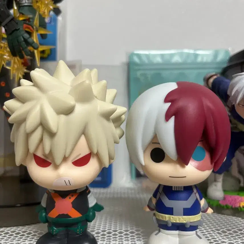 [BUNJANG] My Hero Academia Bakugo Todoroki Sofubi Figure Set / 나히아 바쿠고 쇼토 소프비
