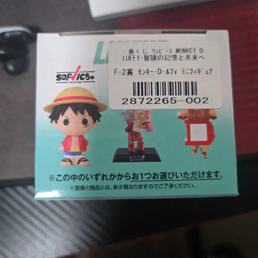 [BUNJANG] One Piece Ichiban Kuji F Prize 70 Year Old Luffy Figure / 원피스 제일복권 F상 70세 루피 피규어 미개봉
