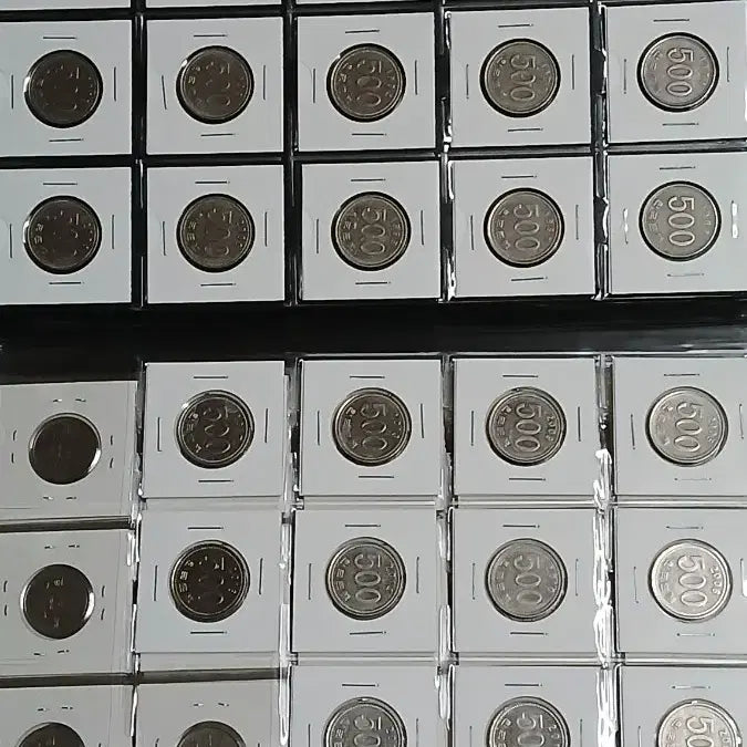 [BUNJANG] Korean Coin Full Set Album / 옛날돈 한국의주화 풀세트 앨범