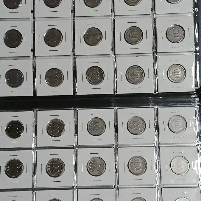 [BUNJANG] Korean Coin Full Set Album / 옛날돈 한국의주화 풀세트 앨범