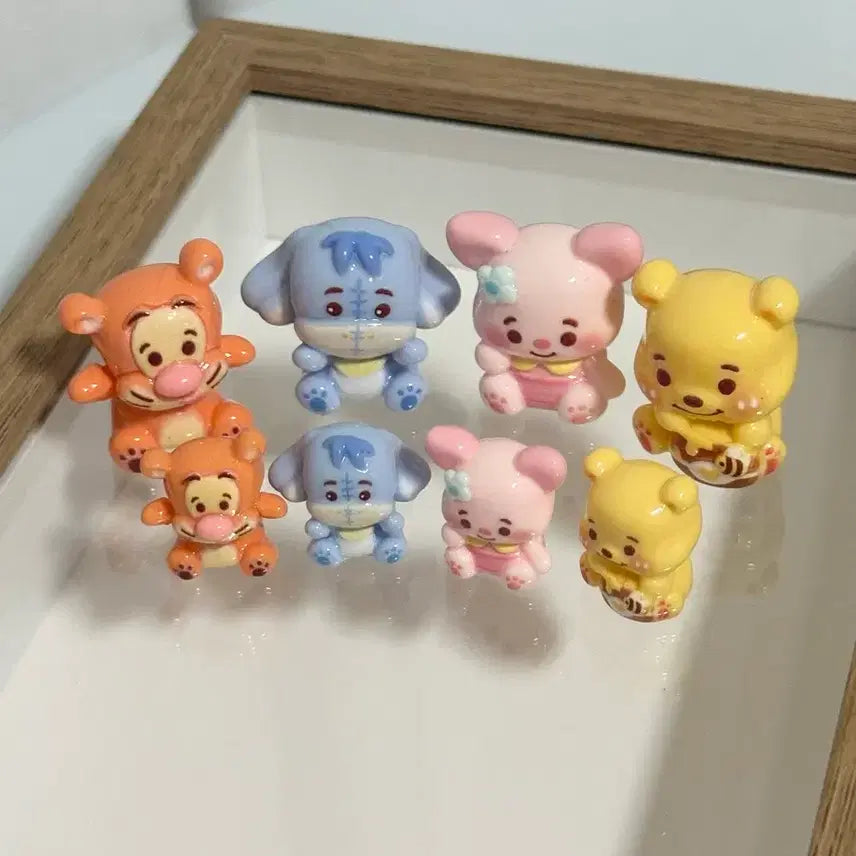 [BUNJANG] Disney Winnie the Pooh Eeyore Piglet Tigger Figure Set / 디즈니 위니더 푸 곰돌이 이요르 피글렛 티거 피규어 세트