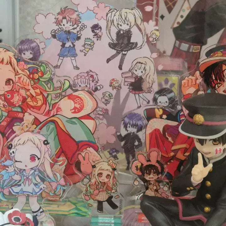 [BUNJANG] Jibaku Shonen Hanako-kun Museum Chibi Deka Acrylic Panel / 지박소년 하나코군 뮤지엄 쵸이데카 아크릴