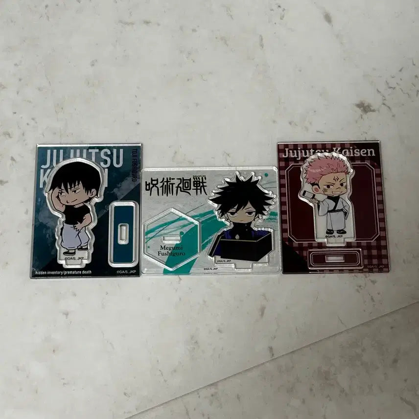 [BUNJANG] Jujutsu Kaisen Acrylic Stand 3 Types / 주술회전 아크릴 스탠드 3종