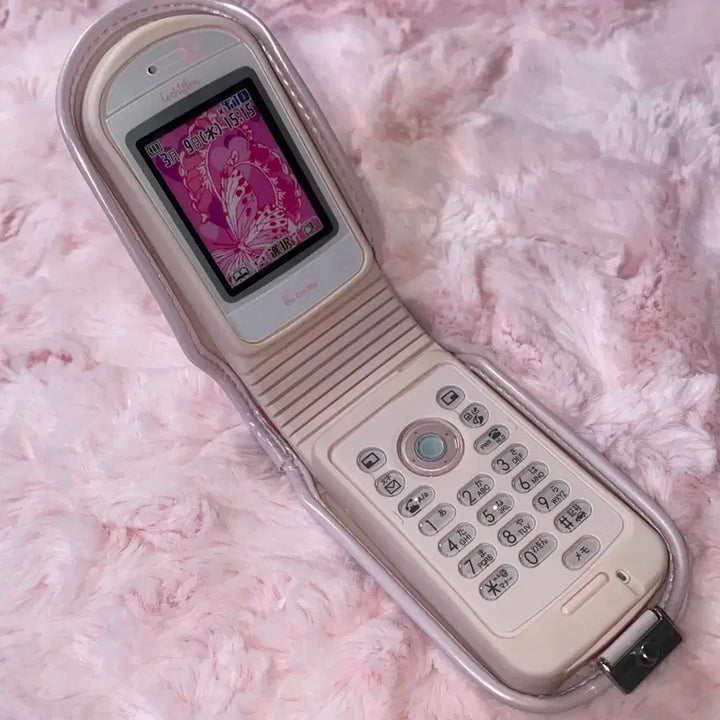 [BUNJANG] Classic Japanese Mock-up Phone (Docomo Gyaru Phone, Hello Kitty Phone) Charm Strap for Diary / 고전 일본 모형폰 목업폰 도코모 갸루폰 키티폰 키링 스트랩 다이어리