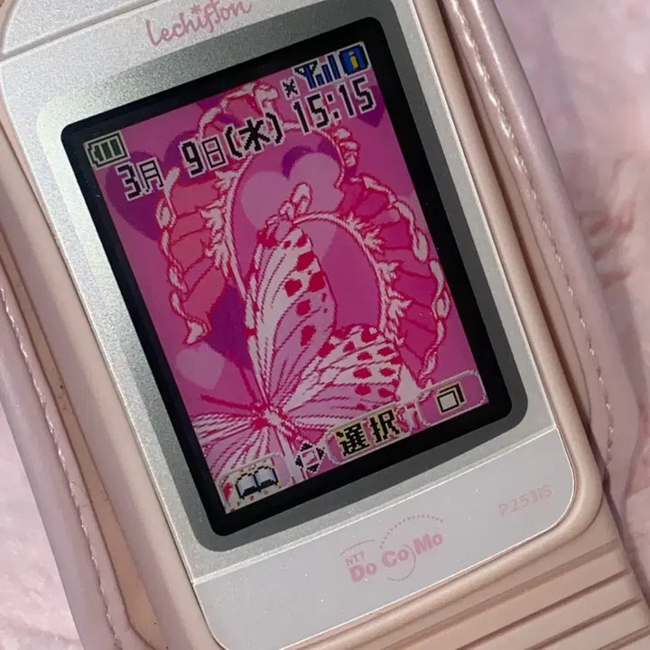 [BUNJANG] Classic Japanese Mock-up Phone (Docomo Gyaru Phone, Hello Kitty Phone) Charm Strap for Diary / 고전 일본 모형폰 목업폰 도코모 갸루폰 키티폰 키링 스트랩 다이어리