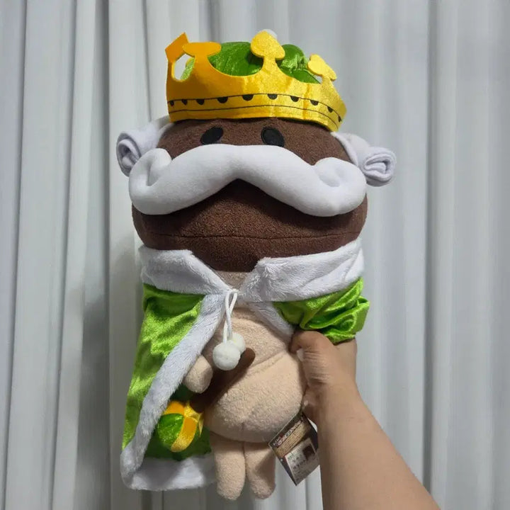 [BUNJANG] Vintage Nameless Mushroom "Nameko" Large Plush Doll / 빈티지 토이 인형 고전 만화 피규어 캐릭터 굿즈 버섯 나메코 왕 대형 빅