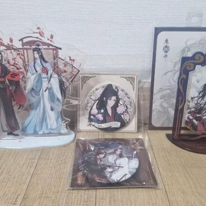 [BUNJANG] Grandmaster of Demonic Cultivation Acrylic Stand &amp; Badge Bundle / 급전할인)마도조사 아크릴 스탠드,뱃지 굿즈 일괄판매