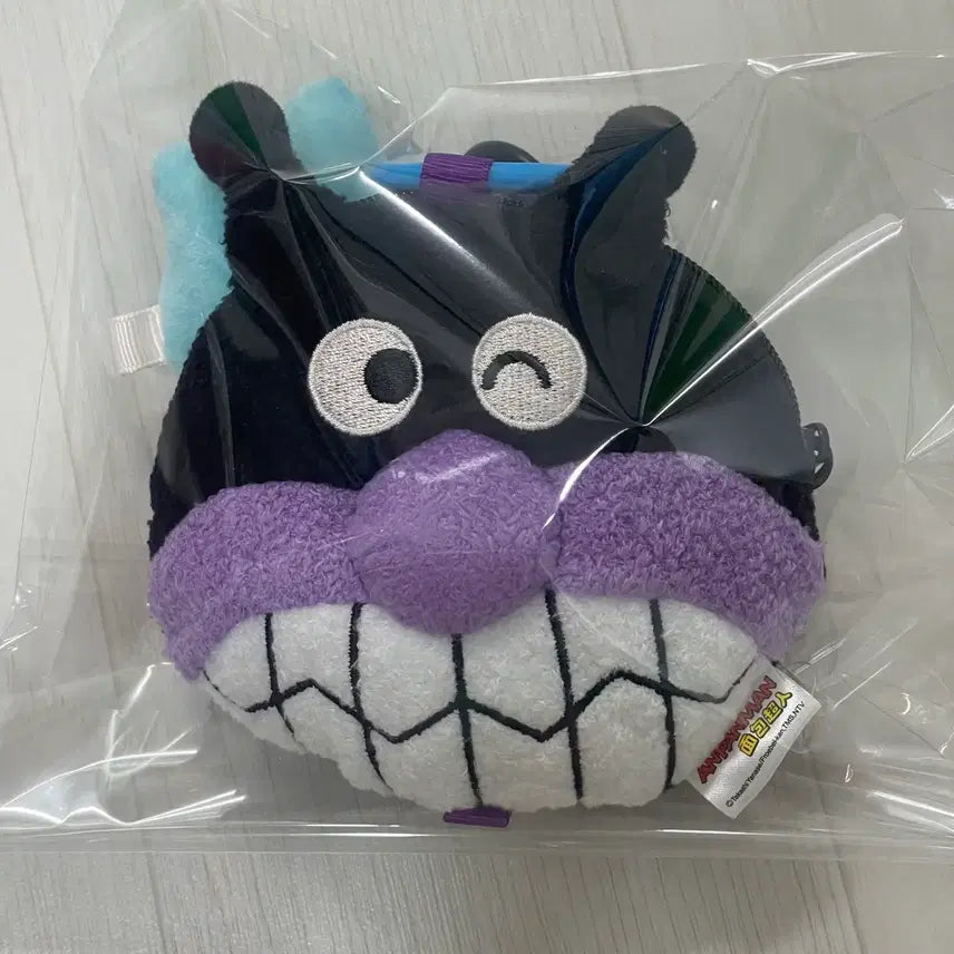 [BUNJANG] Anpanman Bacteria Man Coin Purse Pouch Keychain Doll / 호빵맨 세균맨 동전지갑 파우치 인형 키링