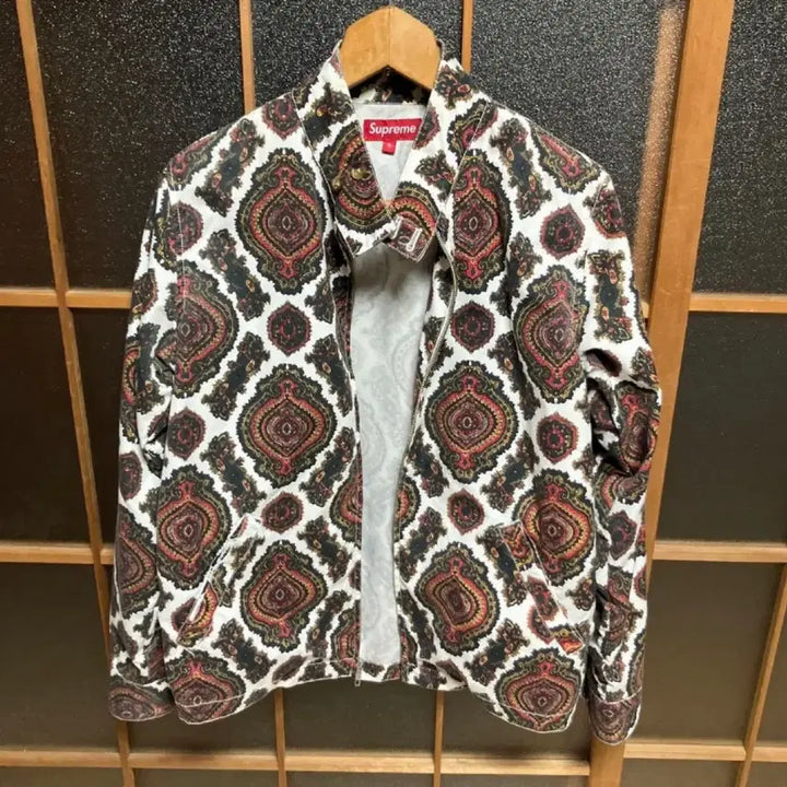 [BUNJANG] Supreme Paisley Harrington Jacket / 슈프림 페이즐리 헤링턴 자켓 S